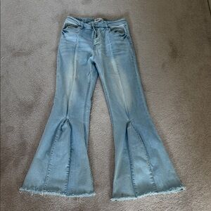 Black Label Light Blue Flare Jeans